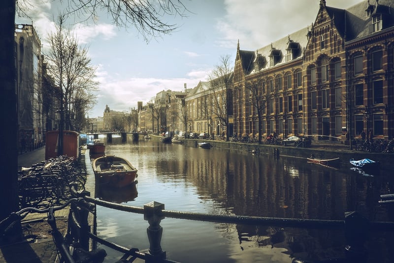 Amsterdam Canal Bridge